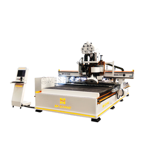 M-shine MS50-2137 Router CNC a 5 Assi <span class=keywords><strong>con</strong></span> Unità di Foratura a Lama Circolare, Macchina Automatica per Lavorazione del Legno e Mobili - Product Image 1
