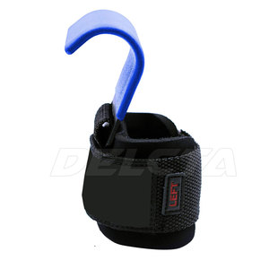 Crochets de musculation au design unique, couleur personnalisée, prix de gros, crochets de musculation en néoprène - Product Image 4