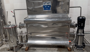 Système de traitement de l'eau 6000 LPH, installation de purification par osmose inverse, équipement de filtration en acier inoxydable pour usage industriel - Product Image 2
