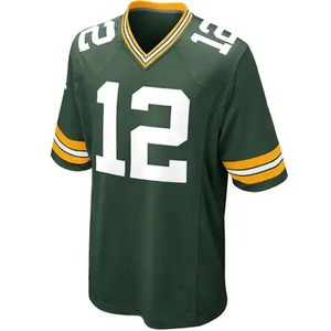 Wholesale Customize Best Quality American Football Jersey Unisex Retro Collarless Breathable <b>Mesh</b> 100% Polyester OEM Front <b>Short</b> - Product Image 1