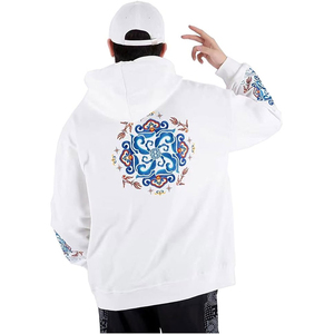 Fabricante de Sudaderas con Bordado, Sudaderas Extra Grandes para Hombre, Sudadera con Bordado OEM, Trabajo de Bordado a Máquina - Product Image 3