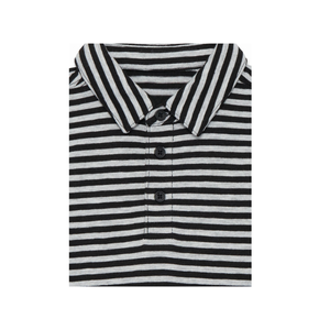 Camiseta Polo Infantil Personalizable, 100% Algodón Tejido, Ecológica, al por Mayor, Corte Regular, Multicolor, Casual, Cuello Redondo, Rayas, Manga Larga - Product Image 6