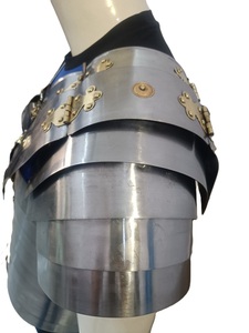 Armure romaine Lorica Segmentata de l'âge médiéval, plaque d'acier artisanale, reconstitutions historiques, artisanat métallique - Product Image 5