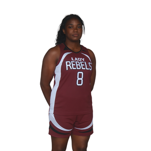 Uniformes de Baloncesto de Alta Calidad para Mujer, con Letras Bordadas, Uniformes Deportivos Femeninos para Equipo - Product Image 1