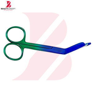 Juego de Tijeras para Vendajes Lister de Acero Inoxidable con Hojas Anguladas, Tijeras Médicas Duraderas para Primeros Auxilios para Médicos y Enfermeras - Product Image 3