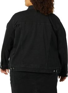 Veste en jean pour femme, coton premium, fermeture boutonnée classique, style décontracté, manteau en jean tendance, lavage vintage, vêtement d'extérieur élégant pour tous les jours - Product Image 5