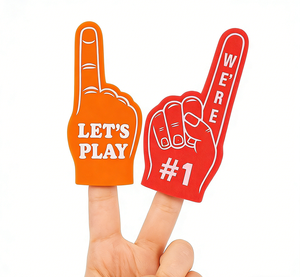 Dito in Schiuma Personalizzato Indimenticabile, Divertente, Meraviglioso, di Alta Qualità, Perfetto, a Forma di Mano, Confortevole, per Basket e Multi-Evento - Product Image 3