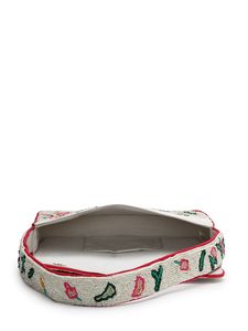 Bolso de Mano Tipo Clutch, Bordado Geométrico Hecho a Mano, con Cuentas, Bolso de Hombro Casual para Mujer, Diseño de Lujo, Personalizado, OEM, Venta al Por Mayor - Product Image 4