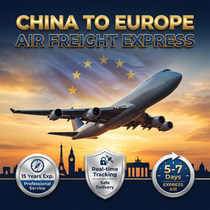 Fret aérien vers l'Europe, <span class=keywords><strong>tout</strong></span> compris, DDP, taxes payées, dédouanement, livraison porte à porte, logistique express - Product Image 1