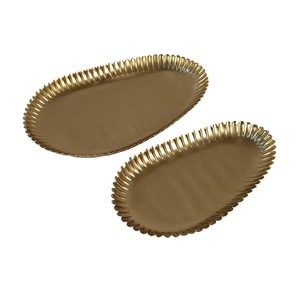 Bandeja de Servicio Rectangular de Acero Inoxidable Pulido Espejo, Bandeja Metálica para Alimentos para Restaurante, Hotel y Cocina Doméstica - Product Image 6