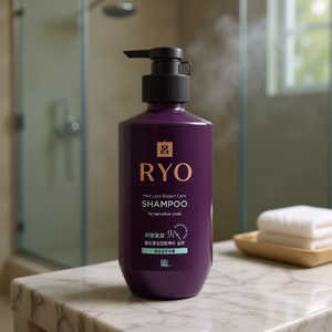 Shampoo RYO Expert Care pour cuir chevelu sensible 400ML Solution contre la chute des cheveux Produit de soin de la peau - Product Image 3