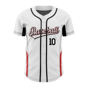 Camiseta de Béisbol Ligera de Color Personalizado, Tejido de Secado Rápido y Alta Calidad, 100% Poliéster, Ropa Deportiva para Equipos - Product Image 4