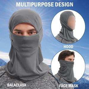 Cagoule élastique multi-usages sans couture pour le jogging, l'entraînement, le fitness, couvre-chef rafraîchissant, respirant, protection solaire, extérieur - Product Image 3