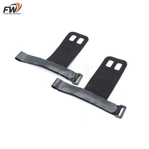 Protège-mains en cuir rembourrés de haute qualité pour la musculation, avec sangles de maintien pour les poignets, équipement de gym - Product Image 3