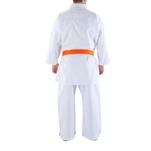 ชุดยูโด-ยิวยิตสูสีขาว ดีไซน์ใหม่ พร้อมเข็มขัดสีส้มผ้าฝ้าย สำหรับผู้ใหญ่ - Product Image 3