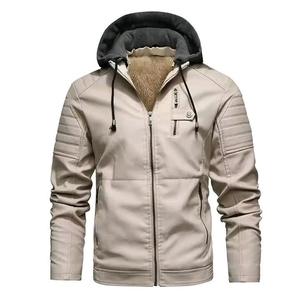 Chaqueta de piel de oveja auténtica para hombre, textura suave, artesanía de alta calidad, chaqueta de cuero informal de invierno a la moda. - Product Image 1