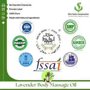 Natural Lavender Fragrance Body <b>Massage</b> Oil for Skin Hydration, <b>Massage</b> Therapy and Professional Wellness Use - Product Image 6