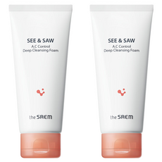 The Saem C&S AC Schiuma Detergente Profonda 120ml 2pz con Acido Salicilico come Ingrediente Principale - Prodotto Scontato - Product Image 1