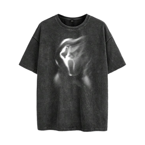 เสื้อยืดคอกลมผู้ชาย A3995 แบบพื้นฐาน สกรีนลายด้วยความร้อน เป็นมิตรต่อสิ่งแวดล้อม สีพื้น ไม่มีแบรนด์ เนื้อผ้านุ่ม สีเรียบ - Product Image 1