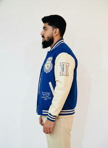 OEM Custom Logo Wool Winter Varsity <b>Jackets</b> Baseball Bomber Leather Letterman Varsity <b>Jackets</b> for Men - Product Image 3