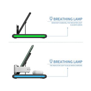 Stazione di Ricarica Wireless Magnetica 4 in 1, Prodotto Conveniente e Versatile per Caricatori e Adattatori - Product Image 2
