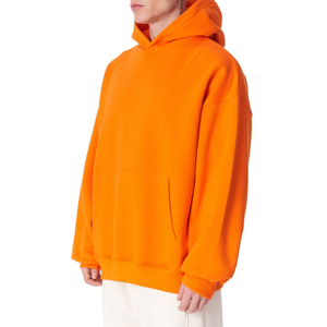 Sweat à capuche d'hiver surdimensionné de luxe personnalisé pour homme, 500 GSM, 100 % coton, avec épaules tombantes, en tissu polaire et poches intégrées - Product Image 6