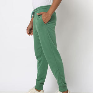 กางเกงวอร์มขาบานปักโลโก้ตามสั่ง สีพื้น ระบายอากาศ แห้งเร็ว เอวยางยืดสูง สไตล์ลำลอง สตรีทแวร์ ชุดกีฬา - Product Image 5