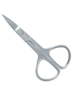 Tijeras para Uñas de Acero Inoxidable con Hoja Curva para Recortar Cutículas con Precisión, Uso en Manicura - Product Image 1