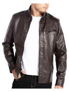 Affordable Rate Men Leather <b>Jacket</b> Lightweight Premium Quality Hot Selling Durable Material Comfortable Men Leather <b>Jacket</b> - Product Image 4