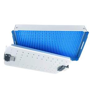 High Quality Stainless Steel Manual Surgical Instrument Sterilization Box Tray Set Pentax sterilized container CE ISO approved - Product Image 2