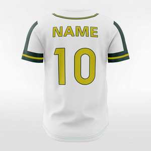 เสื้อเบสบอลทัวร์นาเมนต์ออกแบบเฉพาะลายสีสันสดใสด้วยเทคโนโลยีการพิมพ์ซับลิเมชันอุปกรณ์ทีมคุณภาพสูงดูดซับความชื้นระบายอากาศได้ดีเหมาะสำหรับการฝึกซ้อมขายส่งจากสหรัฐอเมริกาและยุโรปคุณภาพระดับพรีเมียม - Product Image 6