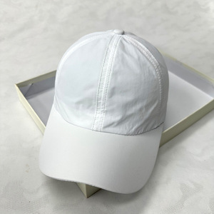 Black 6-Panel Baseball Cap Solid Color 100% Polyester Unisex Fitted Casual Breathable <b>Waterproof</b> Outdoor <b>Hat</b> for Adults Four - Product Image 4