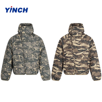 Veste matelassée tendance Layenne pour hommes, veste en duvet épaisse à capuche, logo personnalisé, veste en duvet classique à capuche pour hommes