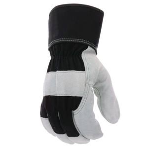 Gants de protection pour les mains, gants de travail en cuir, prix de gros, nouveau style, gants de sécurité en cuir, résistants à l'huile, haute qualité - Product Image 3