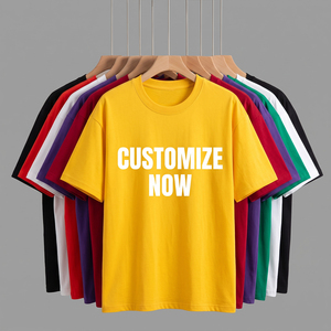 T-shirt Homme Oversize de Haute Qualité, Imprimé Sérigraphié, Manches Courtes, Uni, 100% Coton, Streetwear, Grammage Lourd, Décontracté - Product Image 4