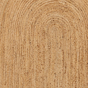 Square Rattan Bohemian <b>Rug</b> with <b>Scalloped</b> Edge Natural Color Handwoven Floor Mat Two Handles Eco-Friendly Tassel Fringe - Product Image 6