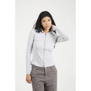 Sweat à capuche pour femme d'hiver personnalisé, écologique, 100% coton, épais, surdimensionné, avec logo sur le devant - Product Image 1