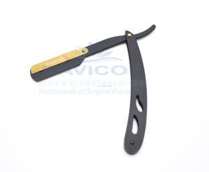 Rasoir de Barbier Professionnel en Acier Inoxydable de Haute Qualité, Étanche et Écologique, pour Salon et Usage Domestique, Alimentation Manuelle - Product Image 1