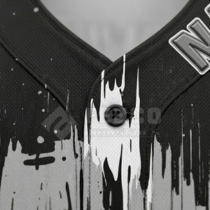 Camiseta de Béisbol Personalizada de Malla, Uniforme Deportivo de Poliéster, Transpirable, de Secado Rápido, para Entrenamiento y Juegos - Product Image 6