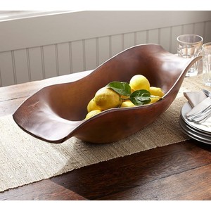 Vintage Acacia <b>Wood</b> Fruit Bowl - Handcrafted Wholesale - Aqdus Saleem - Product Image 2