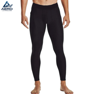 Pantalones de Compresión Elásticos para Rendimiento Muscular, de Secado Rápido, Transpirables, Duraderos y de Alta Elasticidad, Leggings Deportivos para Hombre - Product Image 1