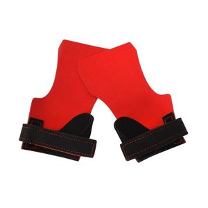 Agarraderas de Alta Calidad de Dos Tonos con Protección Sintética para la Palma, Equipo de Entrenamiento de Crossfit y Gimnasia, Logotipo Personalizado - Product Image 2