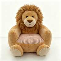 Fauteuil enfant en peluche rose personnalisé en forme de cochon, canapé pour tout-petit en forme de cochon, fauteuil enfant en peluche en forme de cochon de ferme