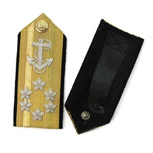 แผ่นปักไหล่แบบตัดด้วยเลเซอร์คุณภาพดีที่สุด เป็นมิตรกับสิ่งแวดล้อม สายสะพายไหล่แบบนักบิน  แผ่นปักยูนิฟอร์ม  ออกแบบและขนาดตามสั่ง - Product Image 3