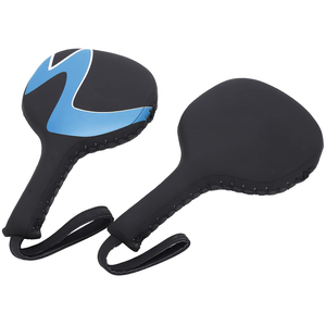 Cible de frappe Taekwondo personnalisée 2026 avec logo, en cuir PU double face, pour entraînement MMA, boxe et arts martiaux - Product Image 1