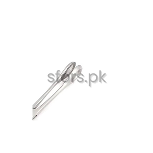 Pince chirurgicale droite à cliquet en acier inoxydable pour pansements et tampons de coton, instrument médical réutilisable - Product Image 3