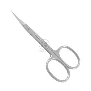 Tijeras de Manicura KOUNAIN de 9.5cm, Hechas a Mano, para Mano Derecha, Hojas Rectas de Acero Inoxidable, para Cutículas y Vello Facial - Product Image 5