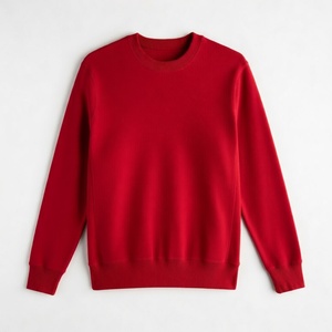 Suéter Casual de Punto para Hombre, Cuello Redondo, Color Sólido, Corte Regular, para Otoño - Product Image 2