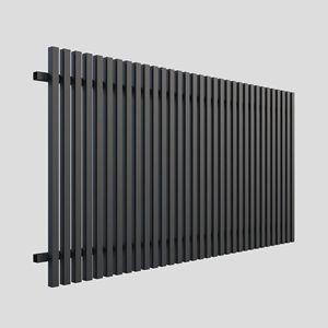 Clôture en aluminium de haute qualité, galvanisée à chaud, alliage moderne, clôture horizontale en aluminium, clôtures à lattes en aluminium - Product Image 1