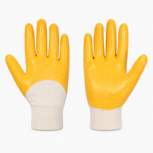 Latex Coated <b>Gloves</b> Crafted With Breathable Materials And Secure Grip For Comfortable Handling Packing Sorting Construction - Product Image 5
